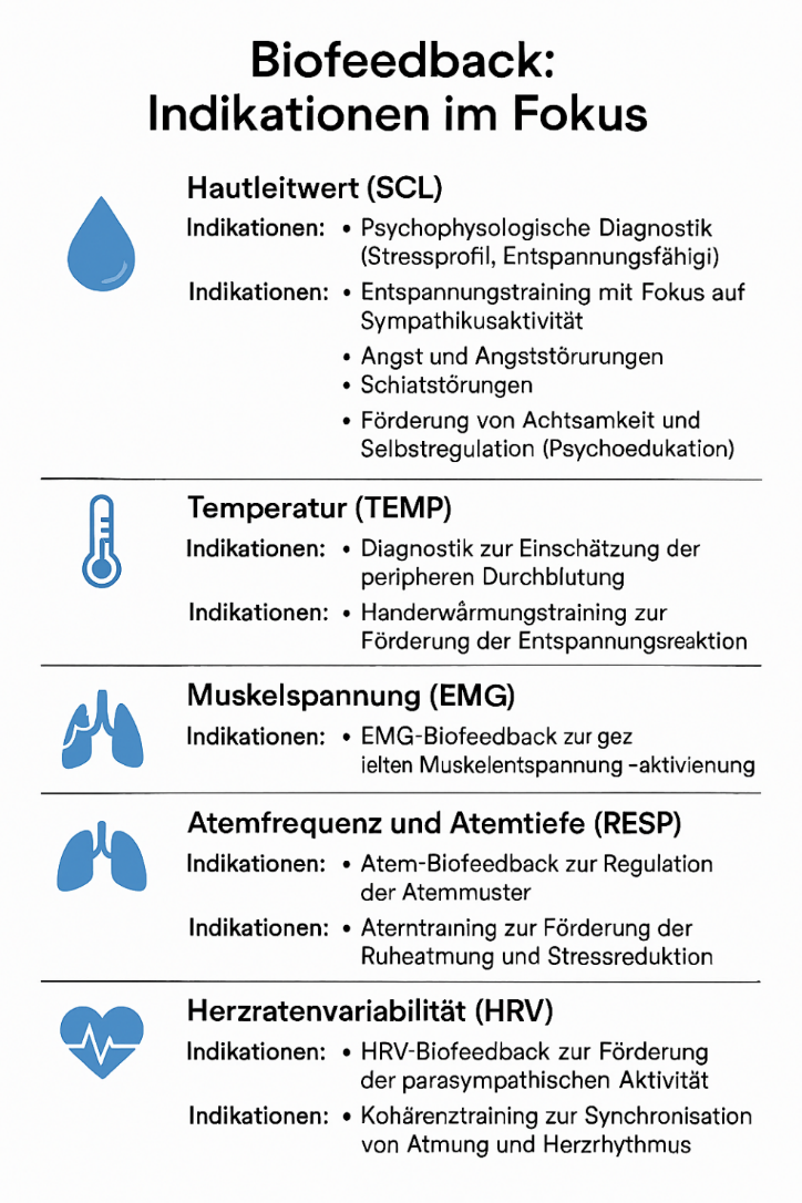 Biofeedback Indikationen