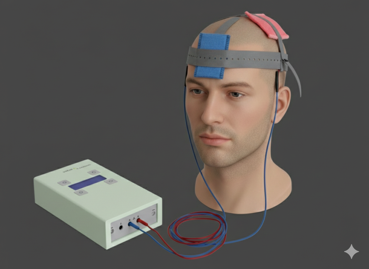 Ablauf der tDCS-Sitzung